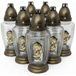 ZNICZ ANIOŁEK - 2508 ( 1 opakowanie 7 szt. )